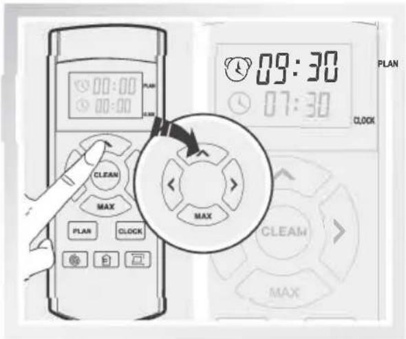 09:30 07:30 PLAN CLOCK CLEAN MAX PLAN CLOCK MAX CLEAN MAX
