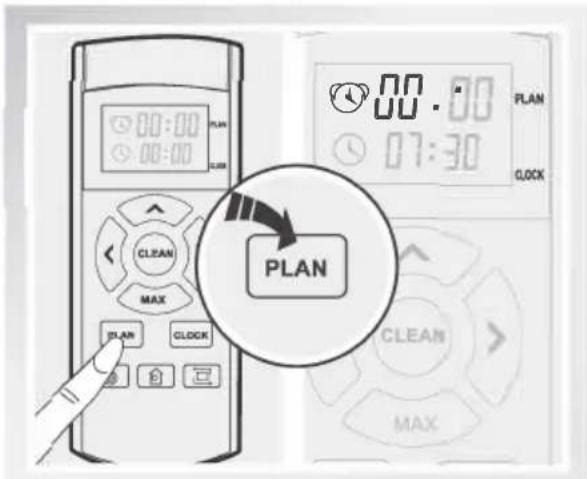 00:00 PLAN 00:00 00:00 PLAN 07:30 CLOCK PLAN CLOCK PLAN CLOCK MAX MAX
