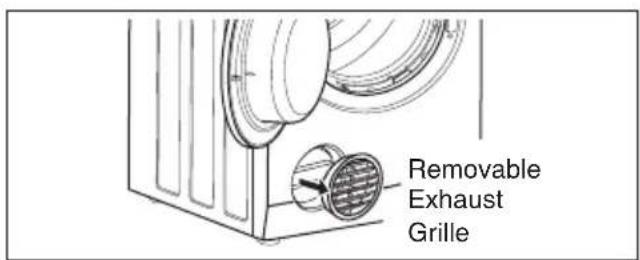 Removable Exhaust Grille