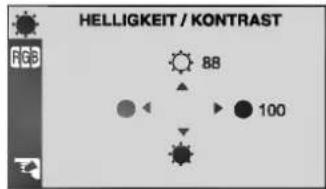 HELLIGKEIT / KONTRAST RGB 88 100