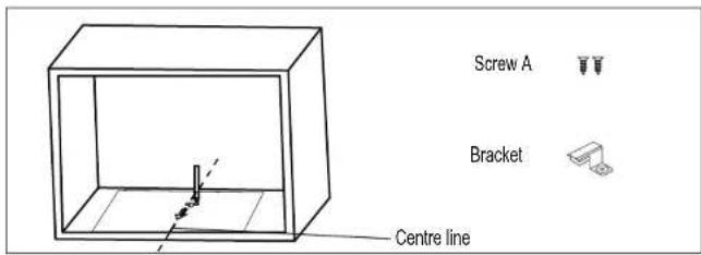 Screw A Bracket Centre line