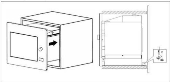 Caple CM123 - INSTALL THE MICROWAVE OVEN: - 1