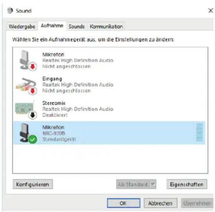 Auna MIC-920B - Preliminary Setup with Windows 10 - 3