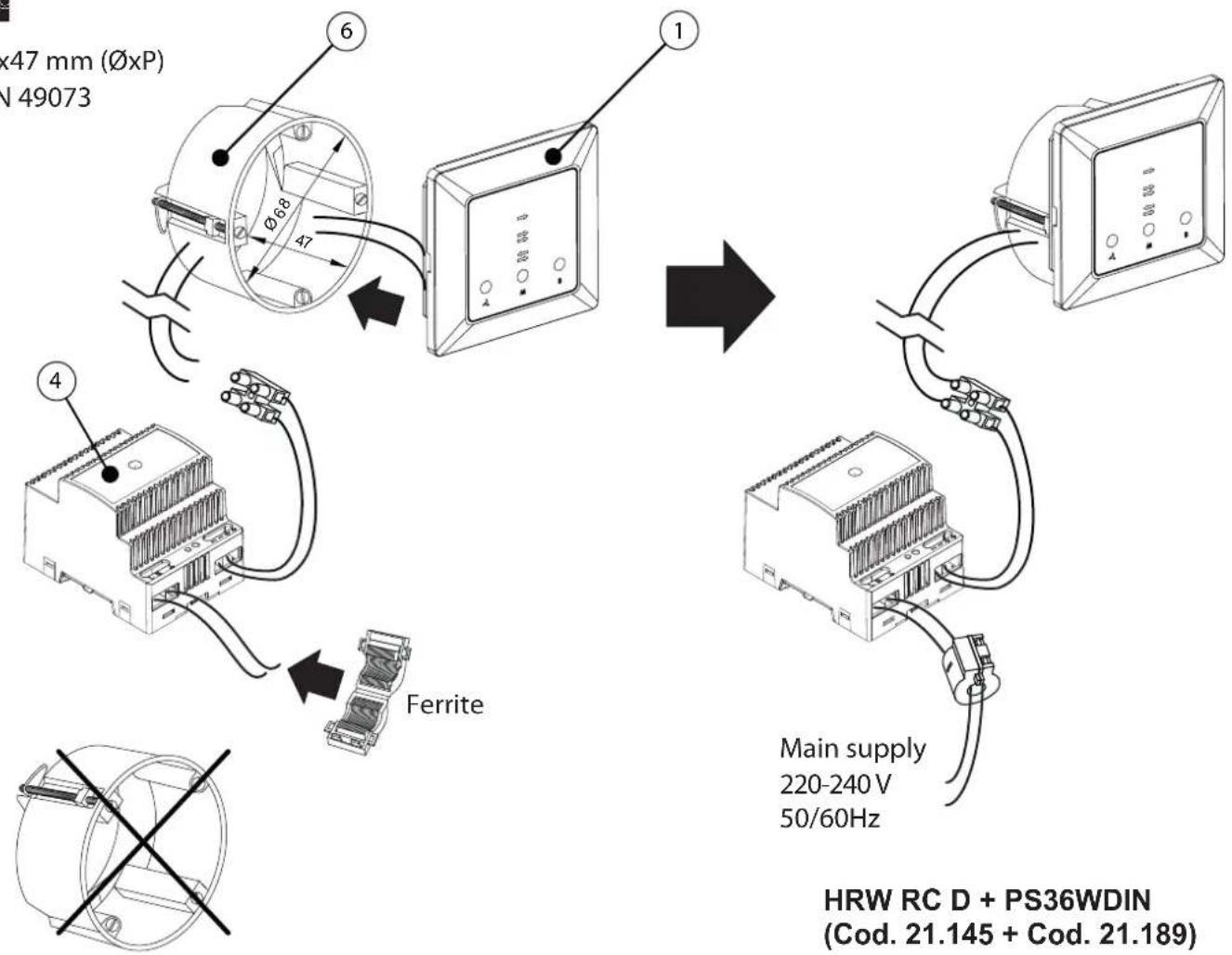 Thermex HRW 20 Mono D - Achtung: - 9