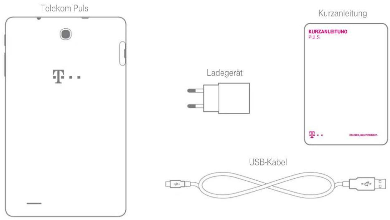 T-Mobile Puls - Verpackungsinhalt überprüfen (Fortsetzung) - 1