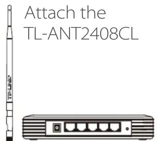Attach the TL-ANT2408CL