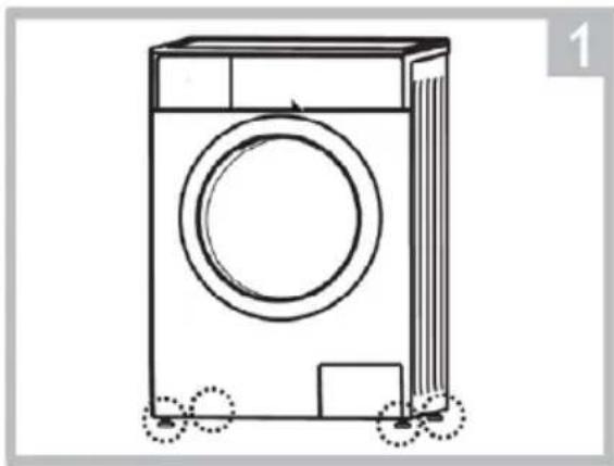 Vivax WDF-1408D615BS - Opozorilo - 1