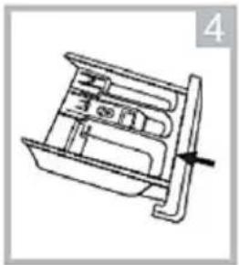 Vivax WDF-1408D615BS - Cleaning the Detergent Drawer: - 4