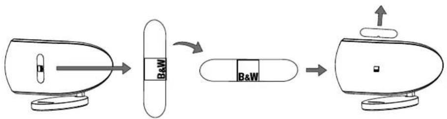 BOWERS & WILKINS MT-55 - Rotating the badge - 1