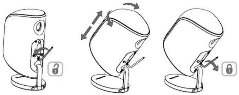 BOWERS & WILKINS MT-55 - Adjusting the angle of the speaker - 1