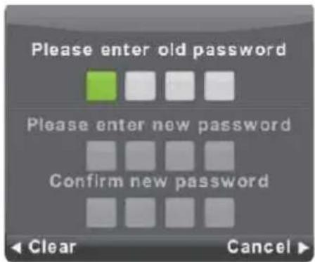 Vivax TV-32LE92T2S2 - Vendosja e një fjalëkalim (New Password - 1