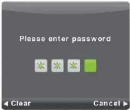 Please enter password Clear Cancel
