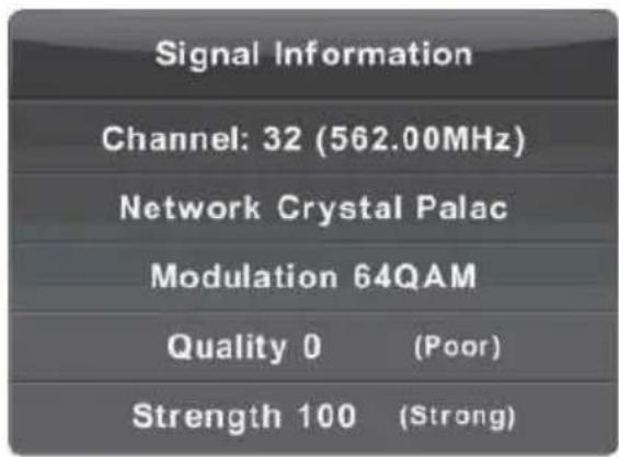 Vivax TV-32LE92T2S2 - Signal Info (Informacije o signalu) - 2