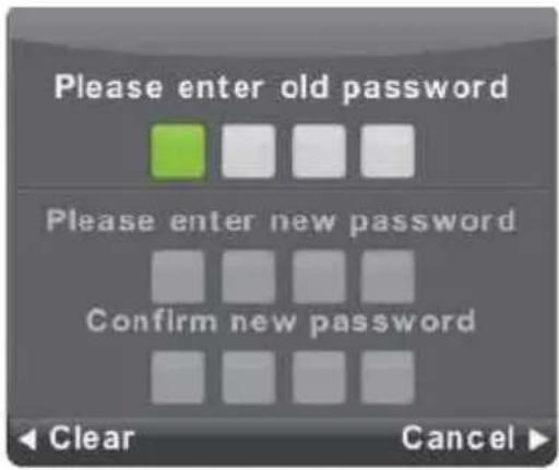 Please enter old password Please enter new password Confirm new password Clear Cancel
