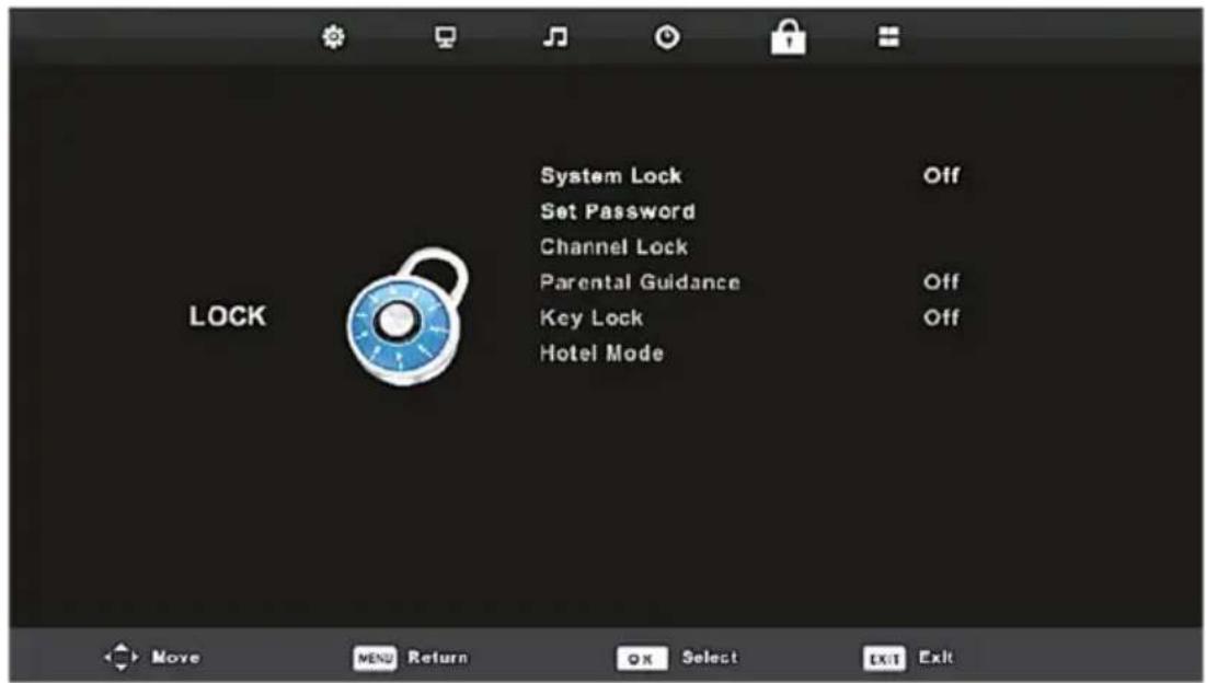 Vivax TV-32LE92T2S2 - LOCK (Menuja e mbylljes) - 1