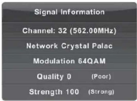Vivax TV-32LE92T2S2 - Signal Info (Informacije o signalu) - 2