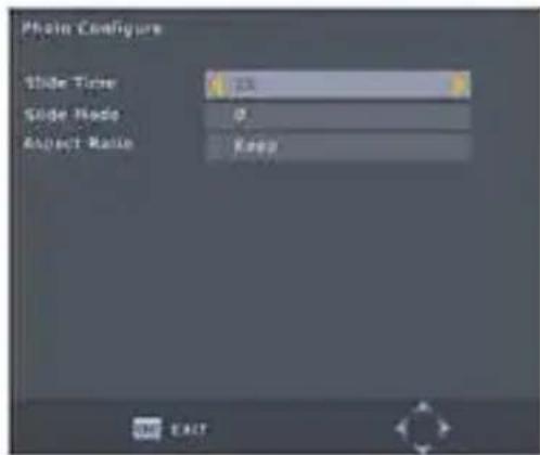 Phiin Configure Slide Time Slide Mode Aspect Ratio 0 Keep EXIT