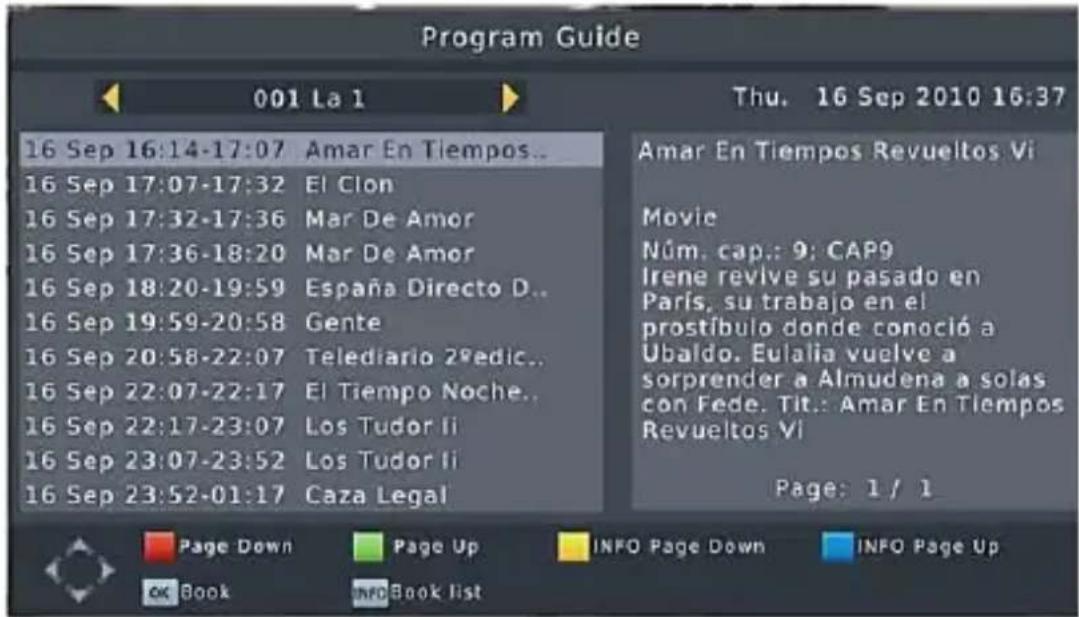 Vivax DVB-T2 154 - EPG (Electronic Programming Guide) - 1