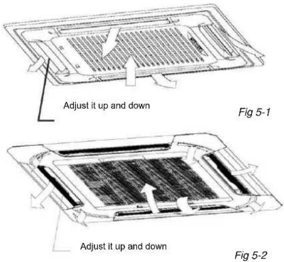 Adjust it up and down Fig 5-1 Adjust it up and down Fig 5-2