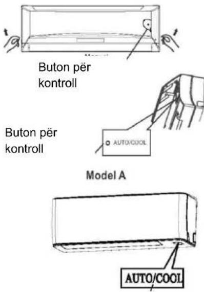 Buton për kontroll Buton për kontroll Model A AUTO/COOL AUTO/COOL