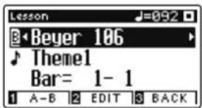 KAWAI CA58 - Stoppen der Lesson Song Aufnahme - 1
