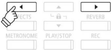 EFFECTS METRONOME PLAY/STOP REVERB REC