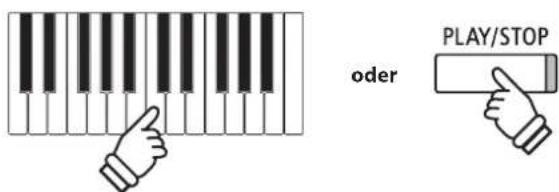oder PLAY/STOP