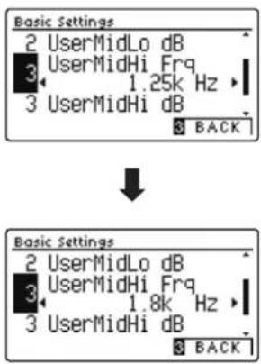 KAWAI CN39 - User Tone Control Einstellung auswählen und verändern - 1
