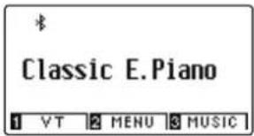 # Classic E.Piano 1 VT 2 MENU 3 MUSIC