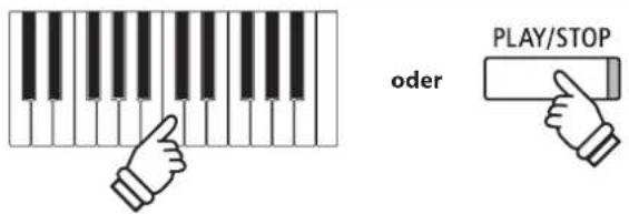oder PLAY/STOP