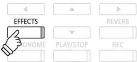 EFFECTS REVERB PLAY/STOP REC