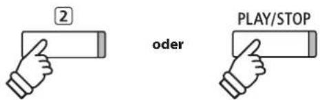 2 oder PLAY/STOP