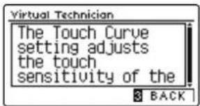 KAWAI CN39 - ■ Virtual Technician Help (Hilfe) Anzeige aufrufen - 1