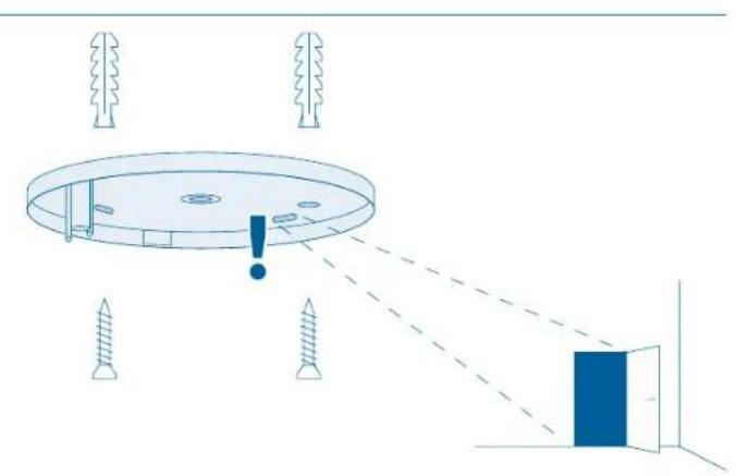 BOSCH Smart Home Smoke Detector - Fixing with screws - 1