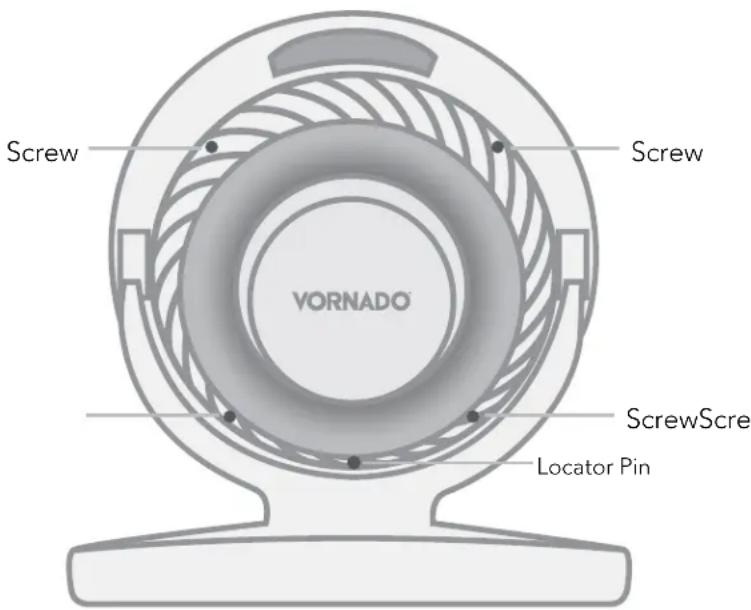 Screw Screw VORNADO® ScrewScrew Locator Pin