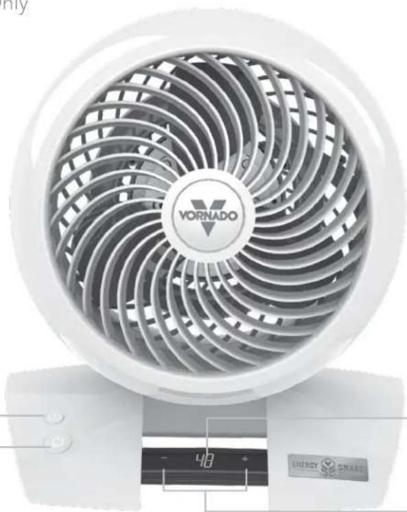 Vornado Energy Smart 6803DC - CONTROLS - 1