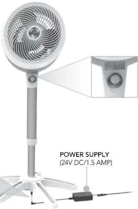POWER SUPPLY (24V DC/1.5 AMP)