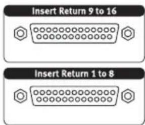 Insert Return 9 to 16 Insert Return 1 to 8