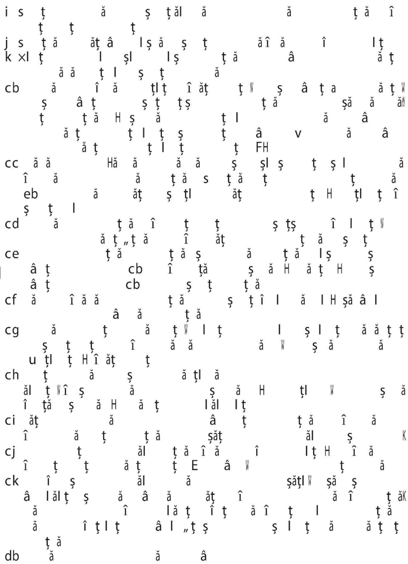 i s ṭ j s ṭ ā k ×l ṭ cb ss ṭ cc êb cd ce cf cg ch ci cj ck db
