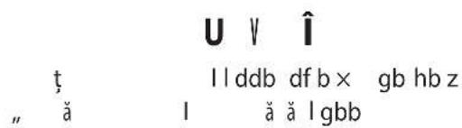 U V Î t I l ddb df b × gb hb z ä l ä ä l gbb