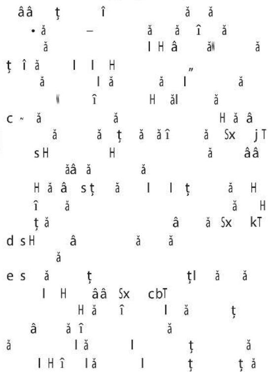 ââ ṭ î â ă ă • â - â ă î ă ă ī I H â ă¶ ă ṭ î â I I H " " ă ī l ă ¶ î H ăl ă c ~ â ă ī H ă â ā ă ī ă ṭ â ă î ā Sx jT s H H ăâ â ā ā H ă â s ṭ â I I ṭ ā H î ă ī ā ā ā H ṭ â ā ā ā Sx kT d s H â ā ā ā ă ā ā ā ā ā e s â ṭ ħ ā ā ā ā I H ăâ Sx cbT H ă î I ă ṭ Ĺ ā ā ā â ā î ā ā ā ā ā ā ă I ă I ṭ Ĺ ā ā ā I H î I ă I ṭ ṭ Ĺ ā ā