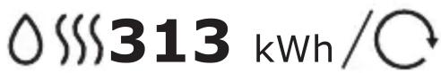 0 313 kWh /