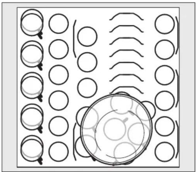 MIELE G 7596 SCVi AutoDos - Loading for 16 standard place settings with cutlery tray - 1