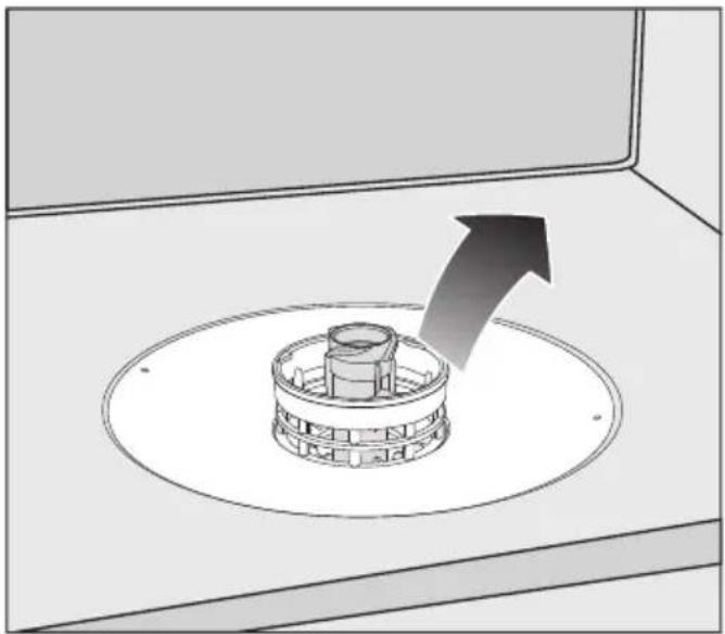 MIELE G 7596 SCVi AutoDos - Cleaning the filters - 1