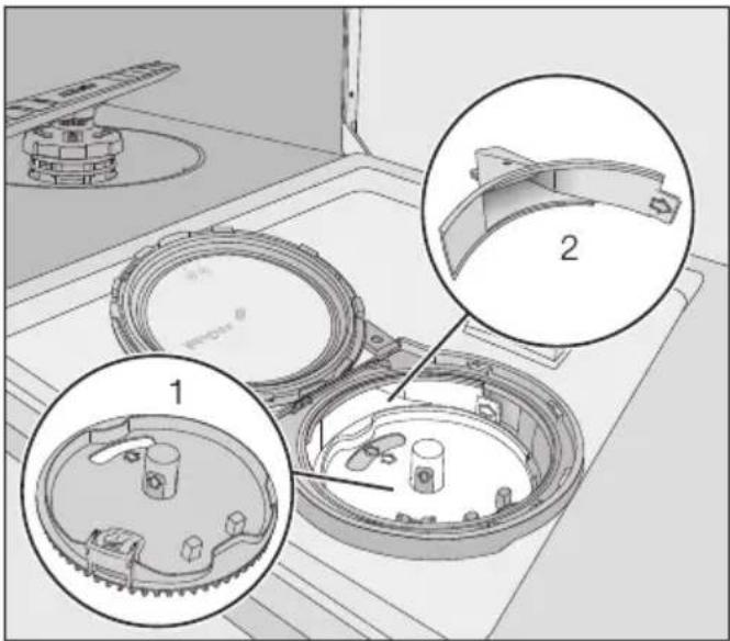 MIELE G 7596 SCVi AutoDos - Cleaning the AutoDos assembly - 1