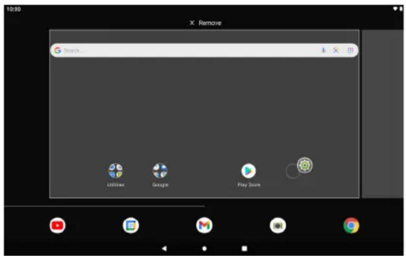 10:00 X Remove Search... Utilises Google Play Store