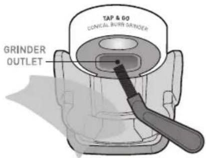 TAP & 60 CONICAL BURR GRIANDER GRINDER OUTLET