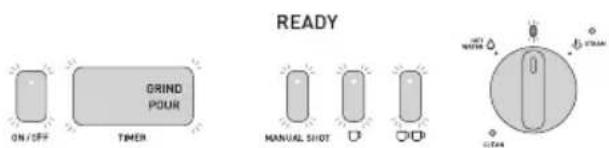 SUNBEAM Barista Plus EMM5400 - - Check Power - 1