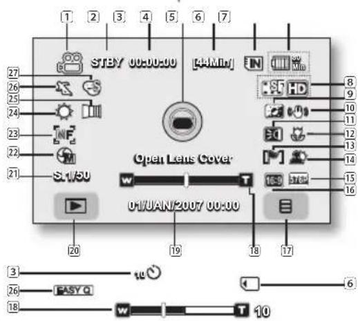 SAMSUNG VP-HMX10CN - Videoaufnahmemodus - 1