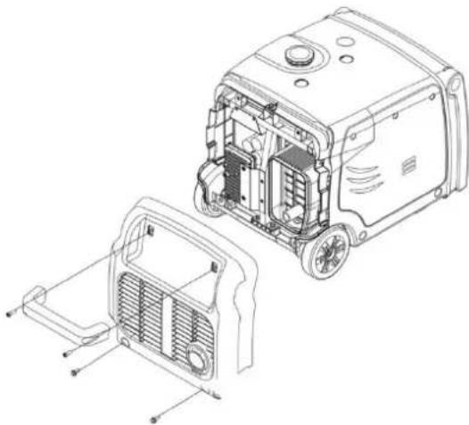 HYUNDAI HY3200SEi - Wartung des Funkenfängers - 2